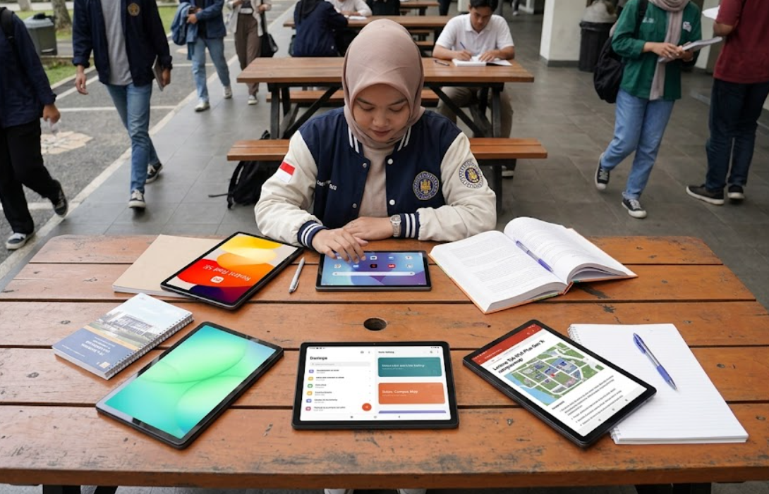 Rekomendasi Tablet Android Terjangkau untuk Mahasiswa 2026, Cocok Buat Kuliah dan Hiburan