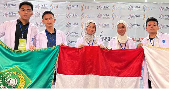 MAN Insan Cedekia OKI Borong 19 Medali di Jakarta International Science Fair 2024