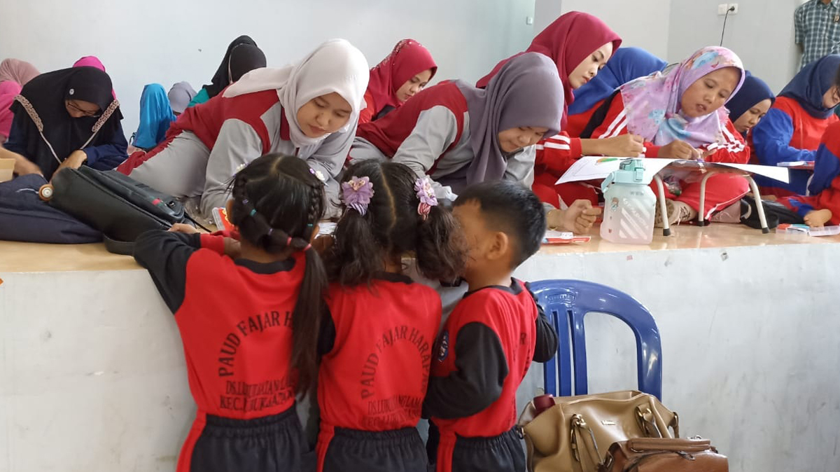 170 Siswa PAUD/TK di Lubuk Batang Adu Kemampuan Mewarnai. Inilah Pemenangnya...