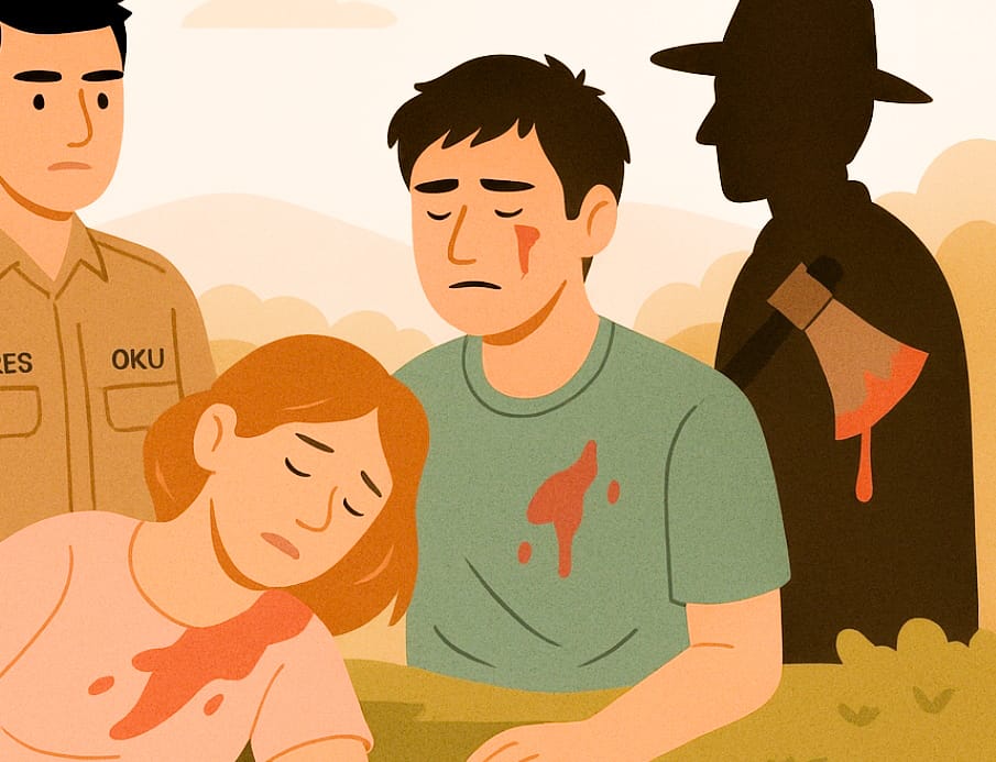 Gempar!!! Kasus Pembunuhan Warga OKU Tewas Dibacok, Begini Kronologisnya