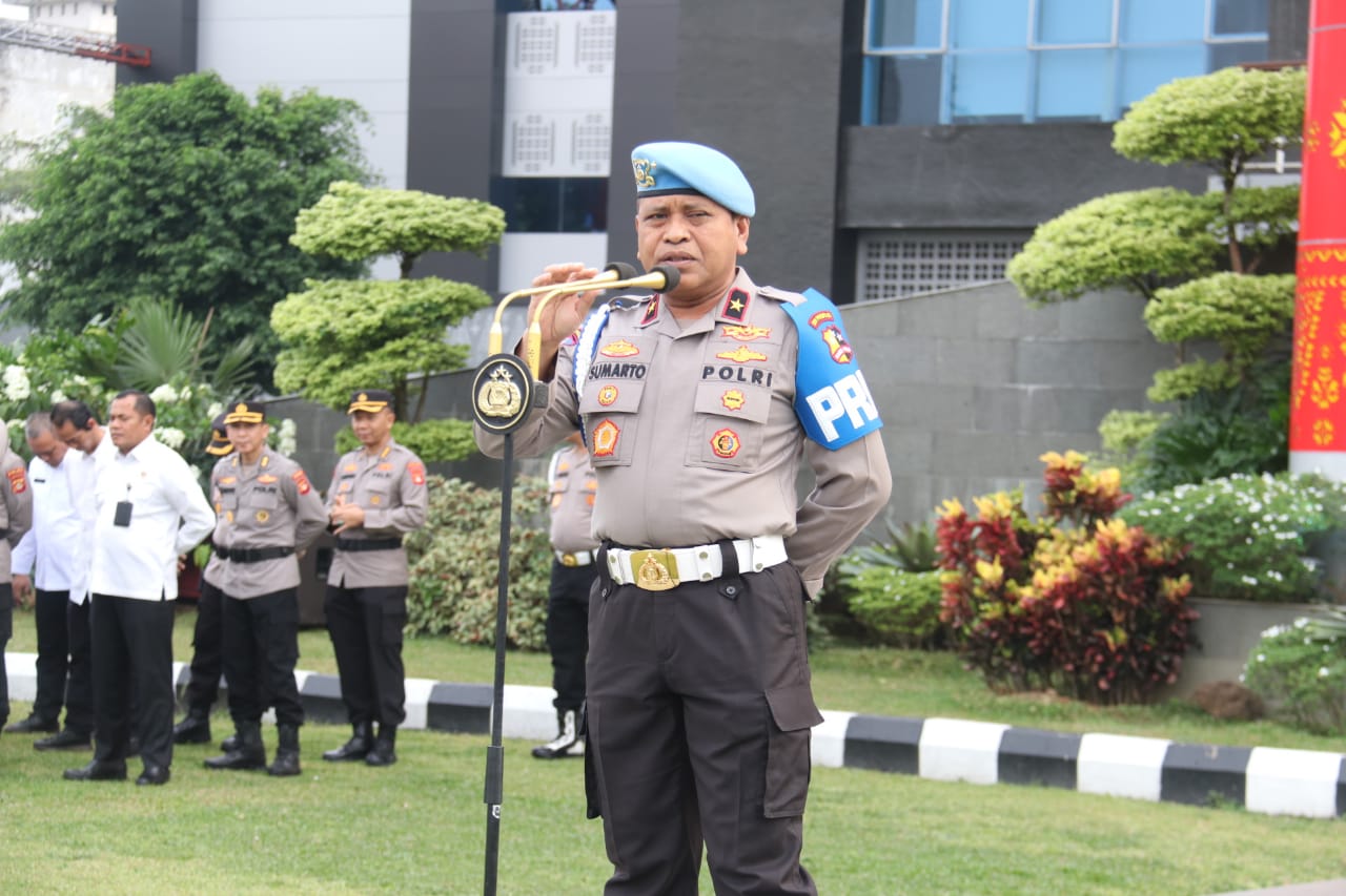 Kunjungi Sumsel, Karo Provost Divisi Propam Polri Ingatkan Personel Polda Sumsel Tingkatkan Kedisiplinan