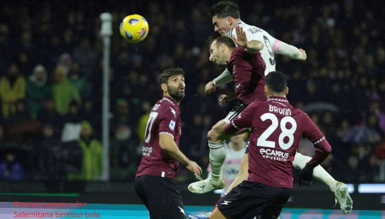 Menang Dramatis 2-1 dari  Salernitana, Juventus Disertai Keberuntungan