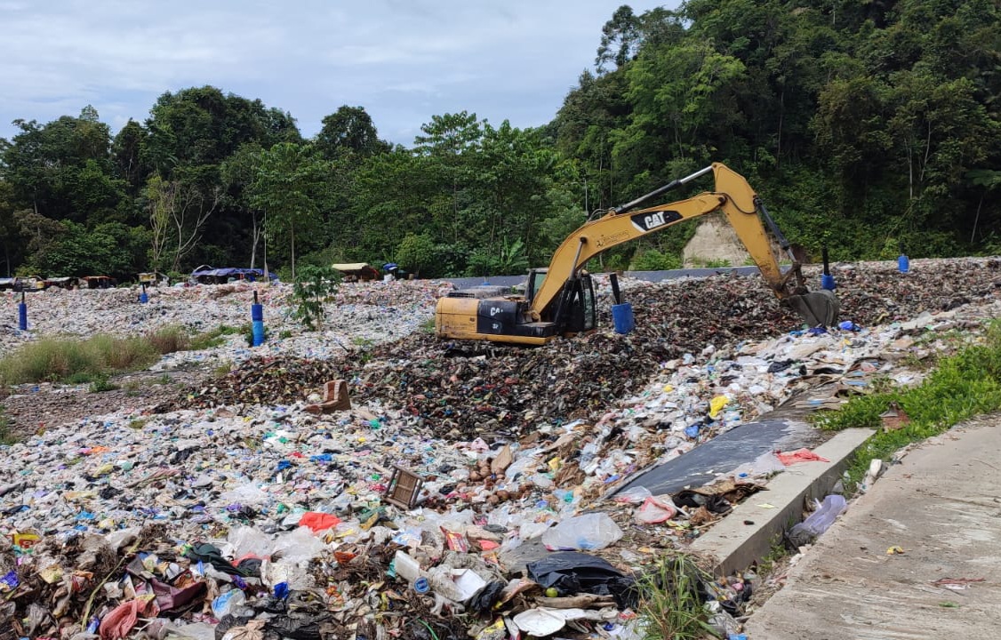 Belum Miliki Alat Pengelolaan Sampah Sampah, Menumpuk Timbulkan Bau Tak Sedap