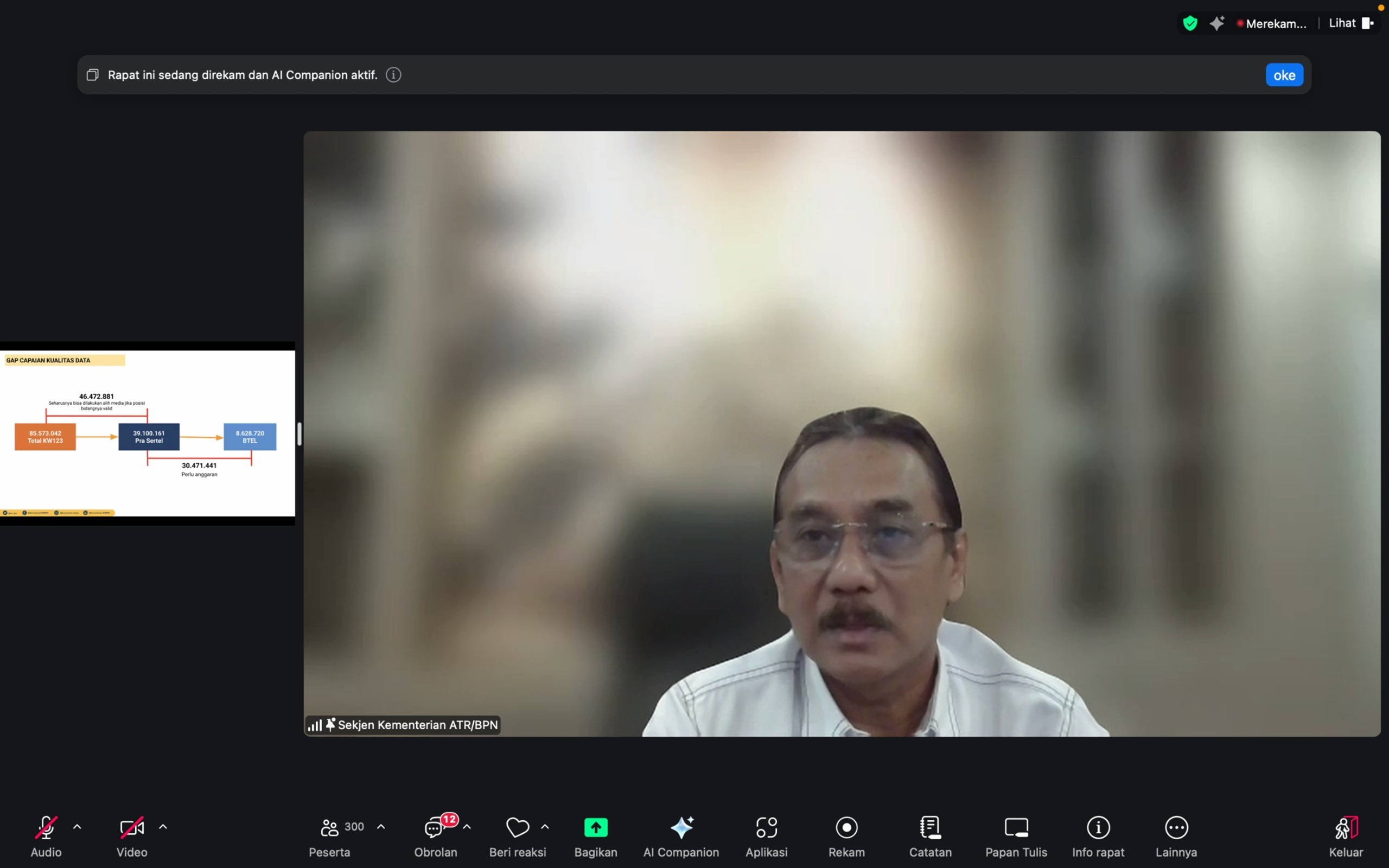 Wamen Ossy Ingatkan Pemutakhiran Data Digital Merupakan Pekerjaan Rumah Bersama