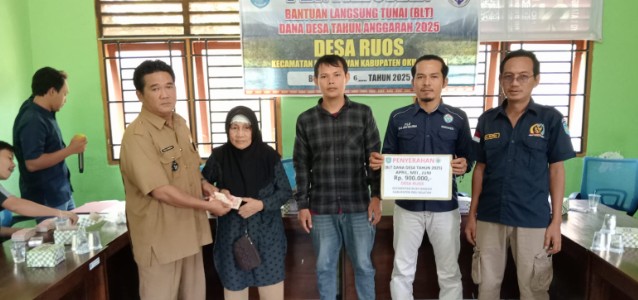 Salurkan BLT Dana Desa Tahap Pertama kepada 30 KK