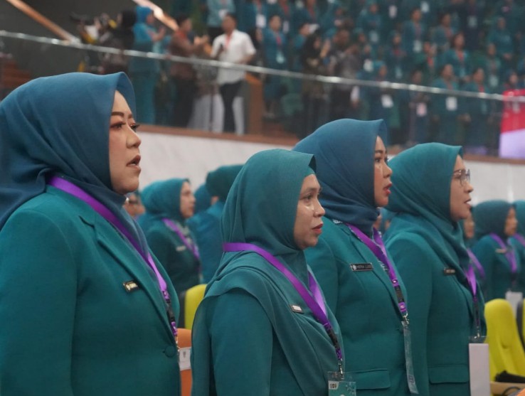 Hadiri Rakernas X PKK 2025 di Samarinda, Dorong Program Lebih Terarah