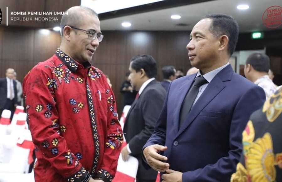 Saat Melantik Anggota KPU Kabupaten dan Kota, Ini Pesan Ketua KPU Pusat Hasyim Asy'ari