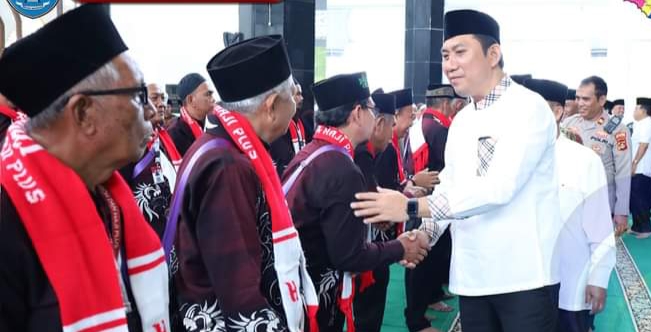 Jamaah Umroh OKU Selatan Tiba di Bumi Serasan Seandanan