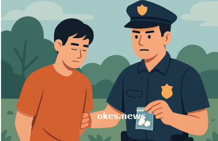 Polres OKU Tangkap Mahasiswa Diduga Kurir Narkoba di Sosoh Buay Rayap, Nih tampangnya
