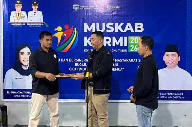 Pimpin KORMI OKU Timur, Dwi Seva Siap Kembangkan Olahraga Tradisional hingga Desa