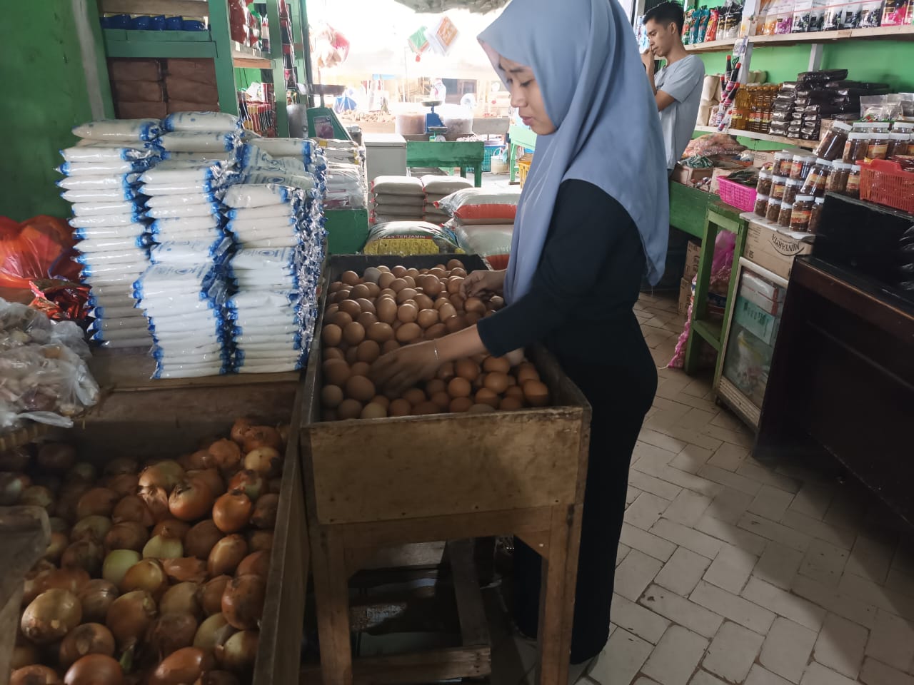 Harga Telur Ayam di Baturaja Masih Stabil, Beras Naik Lagi