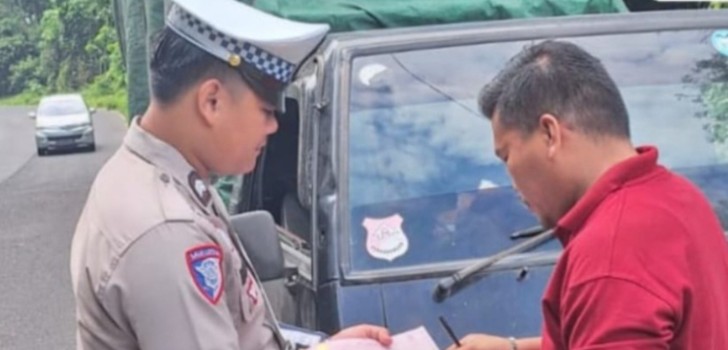 Cegah Kecelakaan, Satlantas OKU Selatan Gencarkan Razia Kendaraan ODOL