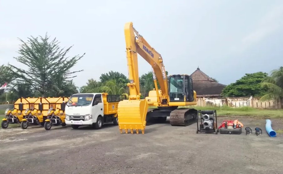 Perkuat Siaga Bencana, Pemkab OKU Siapkan Eksavator 