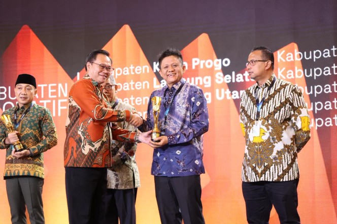 OKU Timur Sabet Penghargaan Kabupaten Sangat Inovatif dari Kemendagri