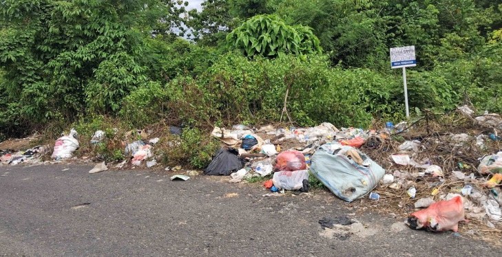 Warga Resah Sampah Liar Kembali Menumpuk