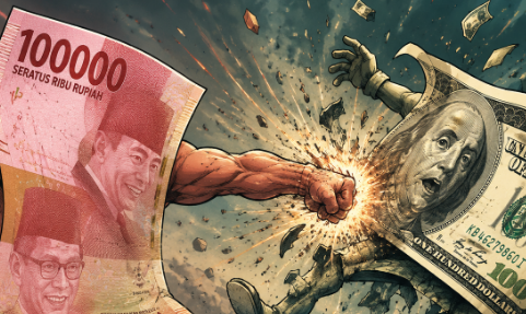 Rupiah Menguat Tajam ke Rp17.860 per Dolar AS, Tapi belum Sembuhkan Rekor Anjlok! 