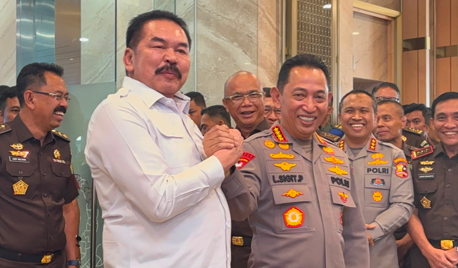 Kapolri Temui  Jaksa Agung Tegaskan Soal ini