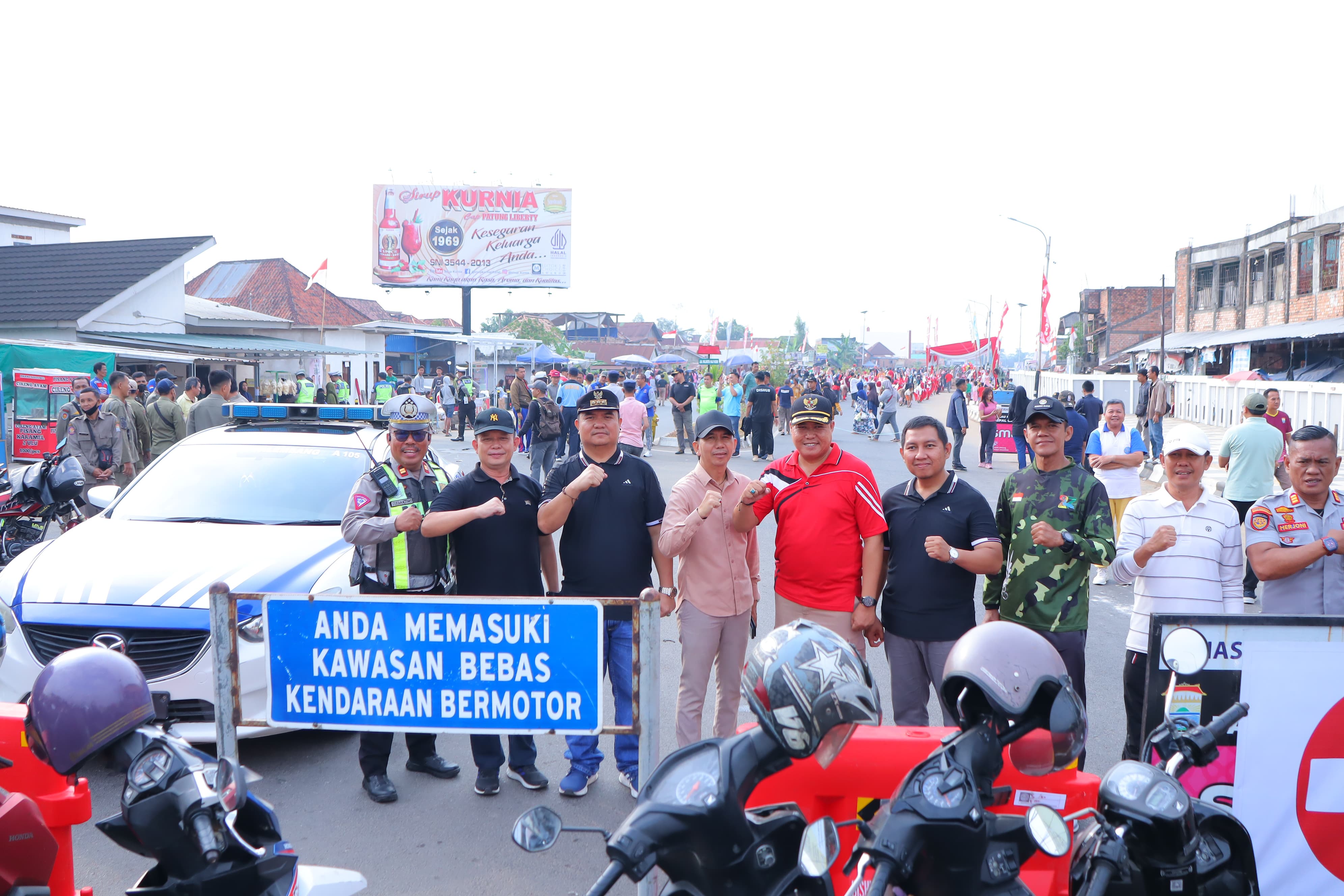 Jalan Wali Kota Haji Husni Jadi Lokasi Car Free Day Baru di Palembang