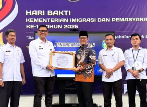 Pemkab OKU Hibahkan Tanah dan Bangunan kepada Kantor Imigrasi Baturaja