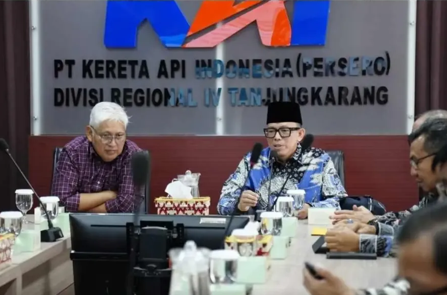 Flyover di OKU Mulai Dibahas Serius, Bupati Teddy Kunjungi PT KAI