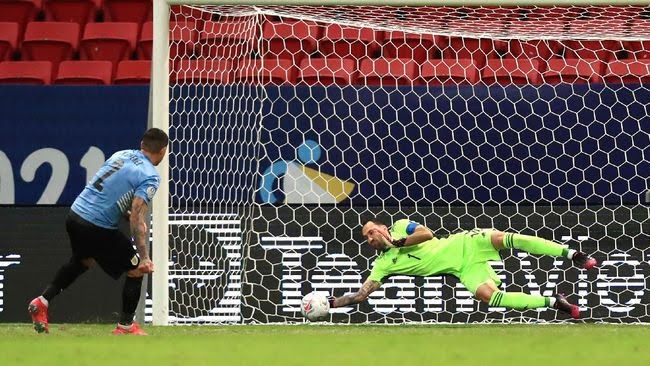 Kolombia Hancurkan Uruguay Lewat Adu Penalti