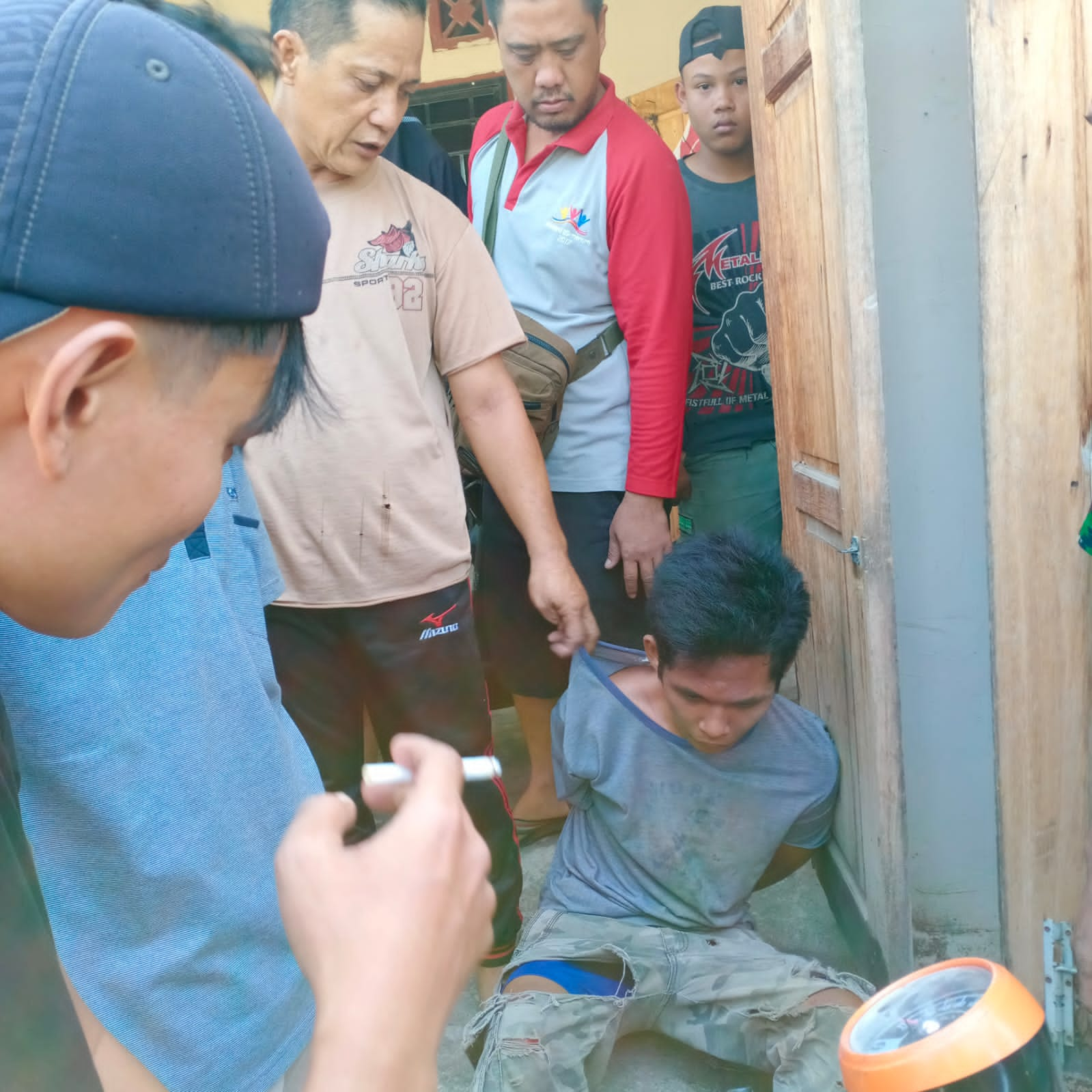 Jambret Tas Wanita Paruh Baya, TF Ditangkap Warga