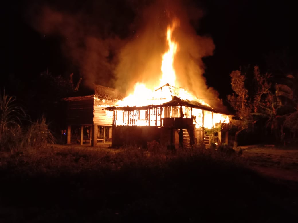 Lagi, Kebakaran Hebat Terjadi Di Kabupaten OKU