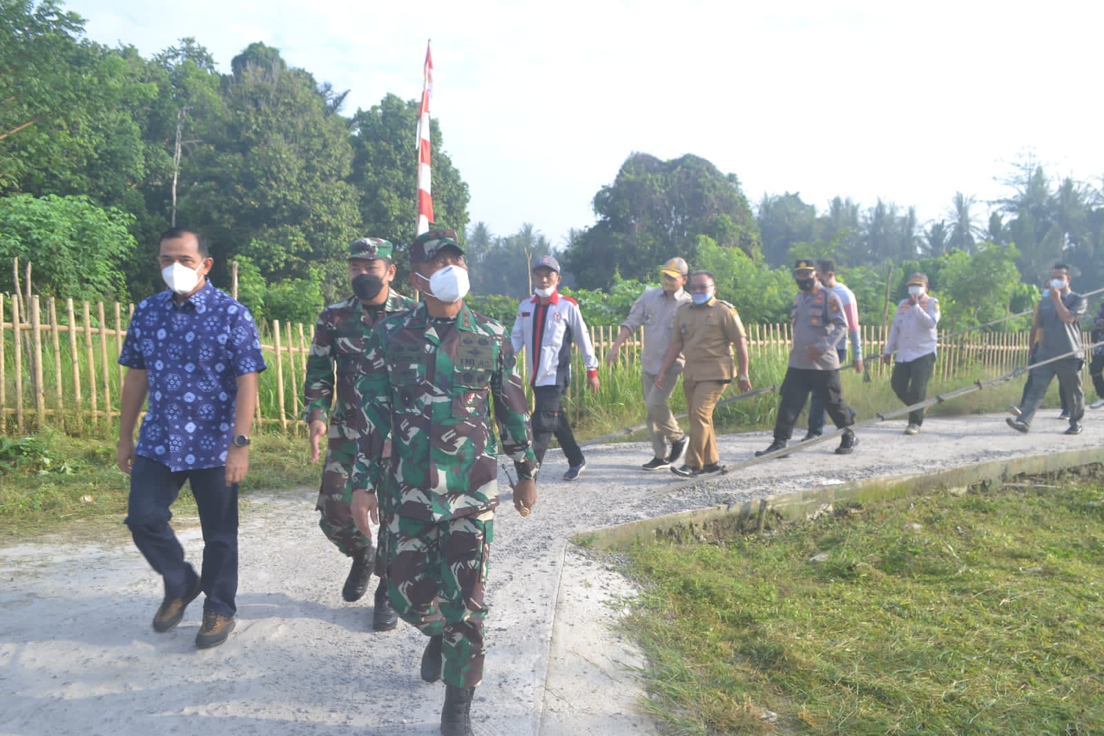 Sempat Terhenti, Pembangunan 11 KM Jalan Lingkar desa Pusar Dilanjutkan