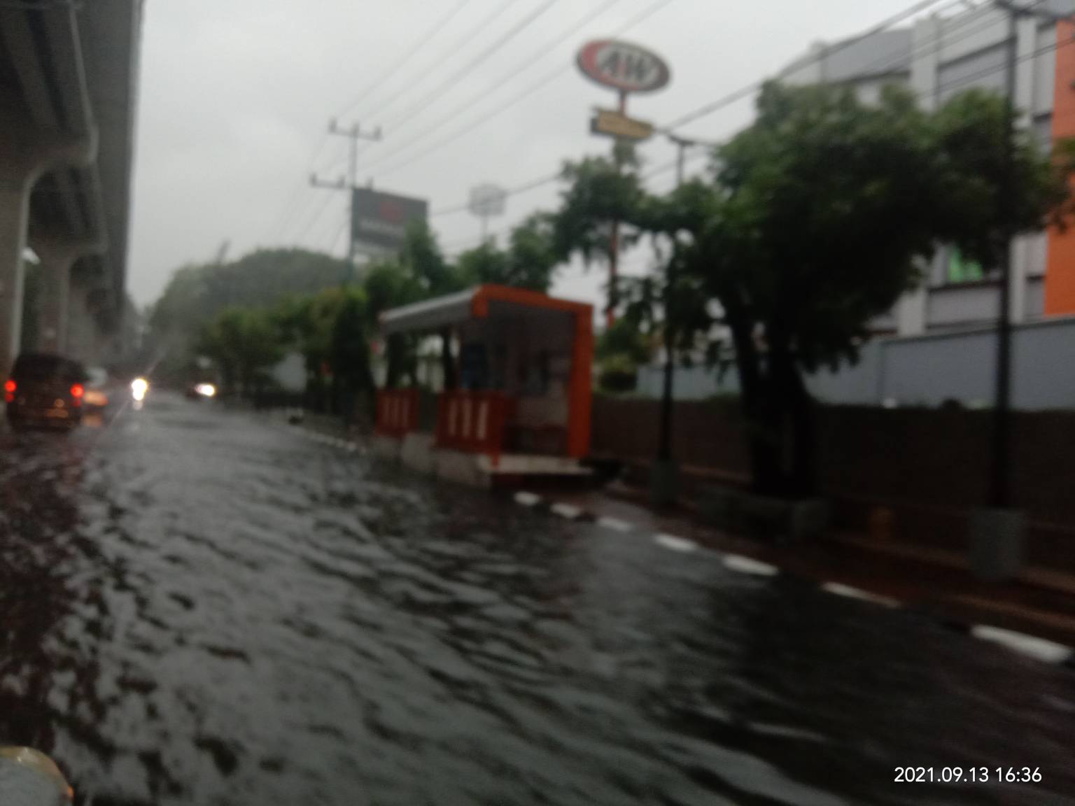 Hujan Lebat, Kota Palembang Dikepung Banjir