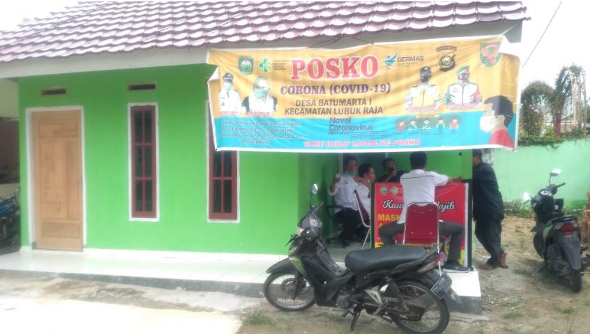 Posko Aman Covid-19 Di Desa Batumarta I Tetap Tersedia