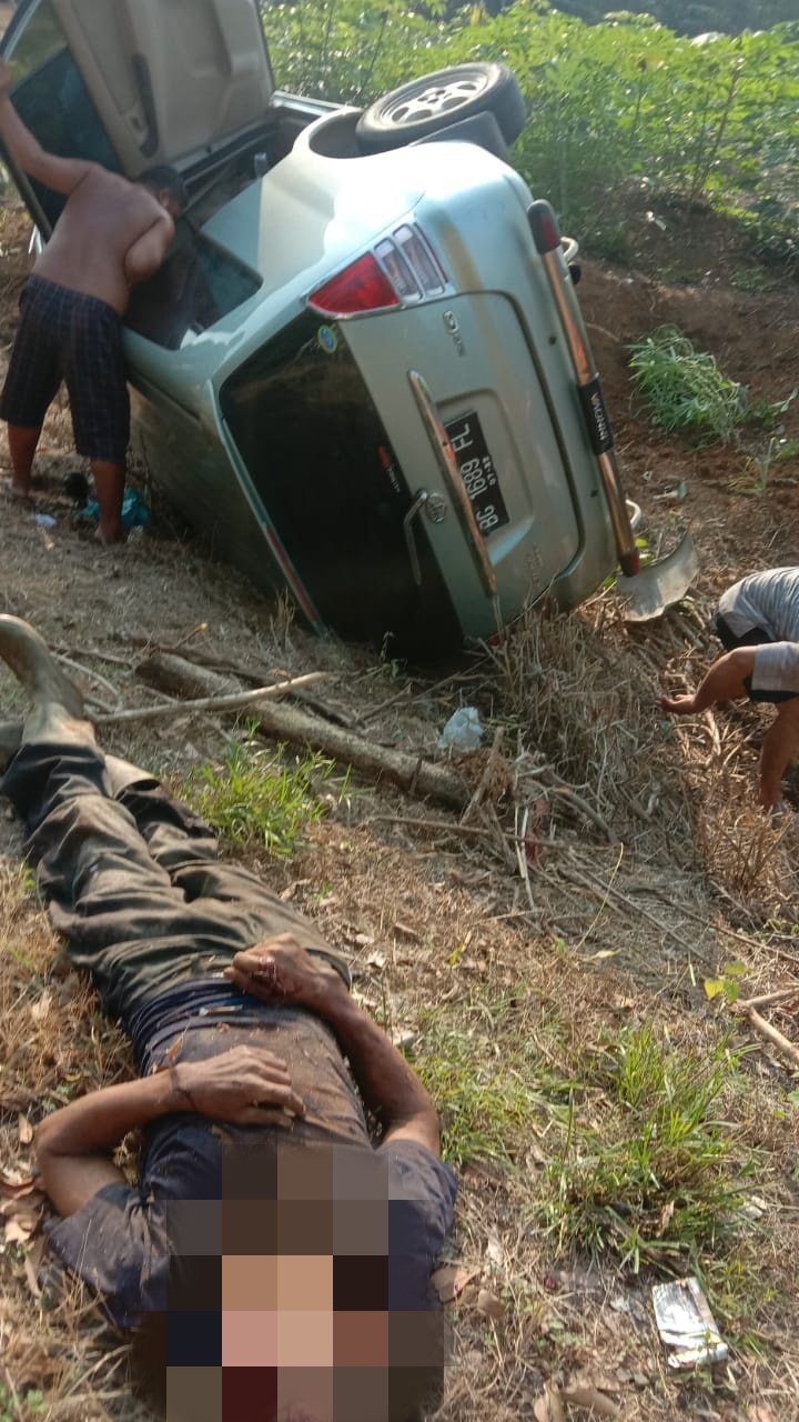 Kecelakaan Di Lubai, Kades Fajar Jaya Bantah Nabrak Motor
