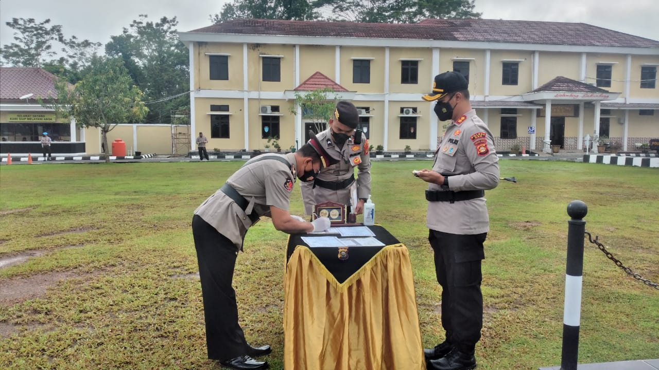 2 Pejabat Utama Polres OKU Dimutasi