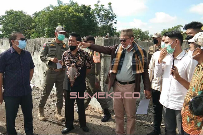 Hakim Tipikor Cek Lokasi Masjid Sriwijaya