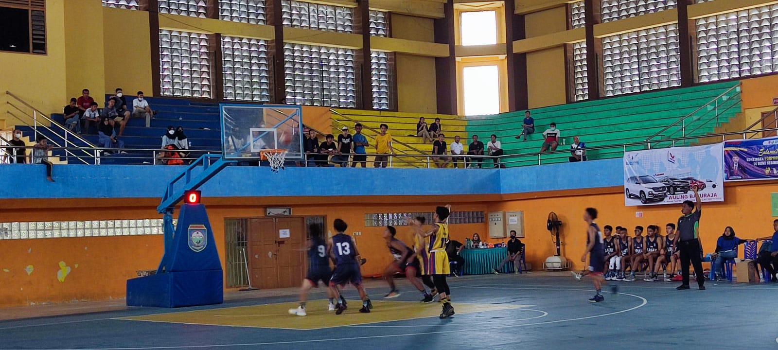 Tim Basket Putra OKU Kalah Dramatis Dari Lahat