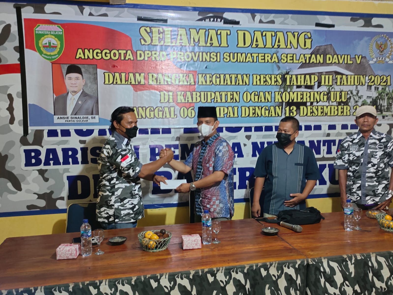 Bertengger di Peringkat 4 Nasional, Bapera OKU dapat Reward dari Bapera Propinsi dan Bapera Pusat