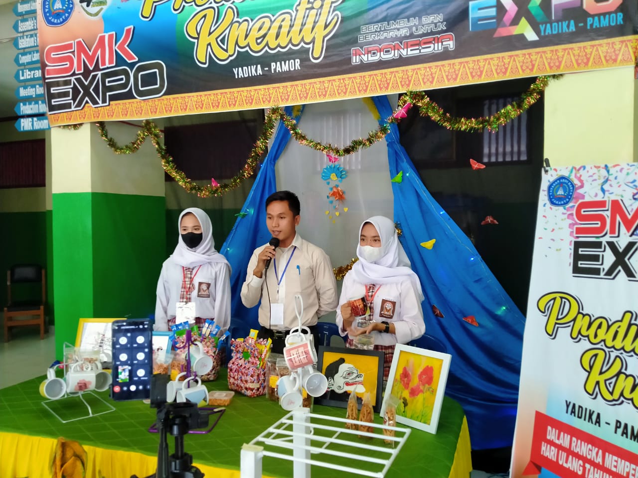 Memperingati HUT Yadika ke -46, Siswa SMK Yadika Baturaja Ikut SMK Expo