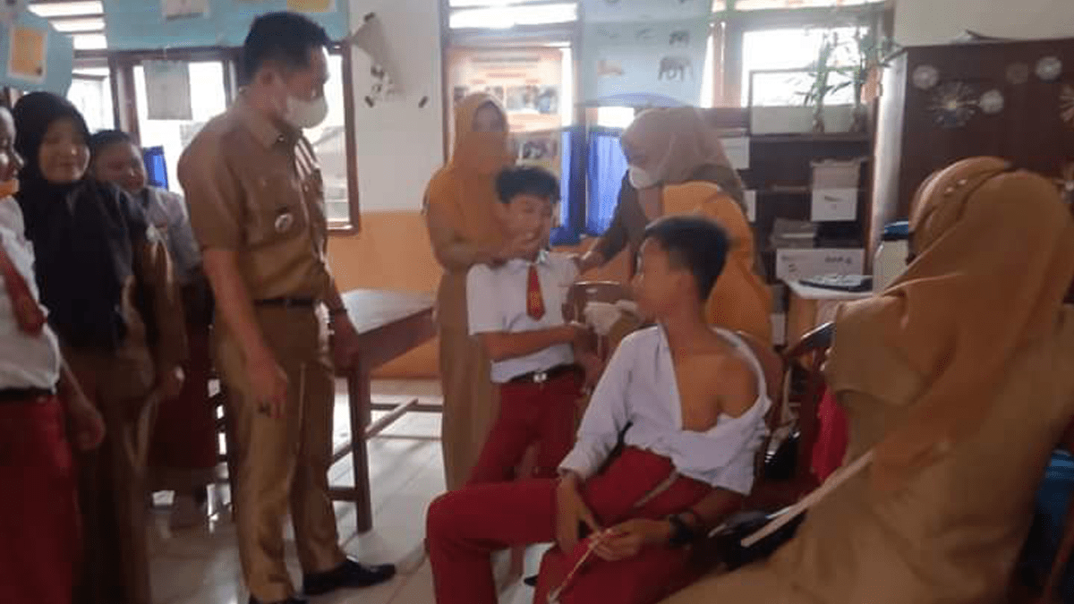 Vaksinasi di Buay Runjung Capai 70 Persen
