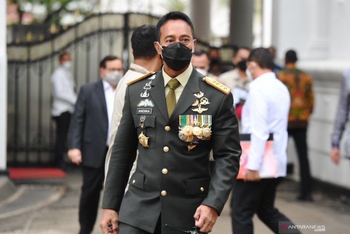 Panglima TNI Jenderal Andika Positif Covid-19