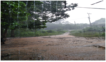 Banjir Melanda di Depan Kosan Niagara Hills 6