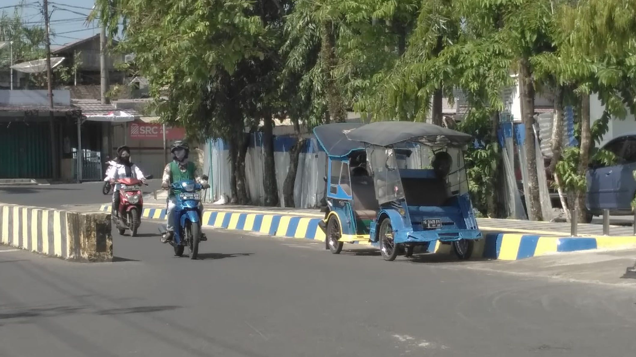 Parkir Liar, Minta Bentor Ditertibkan