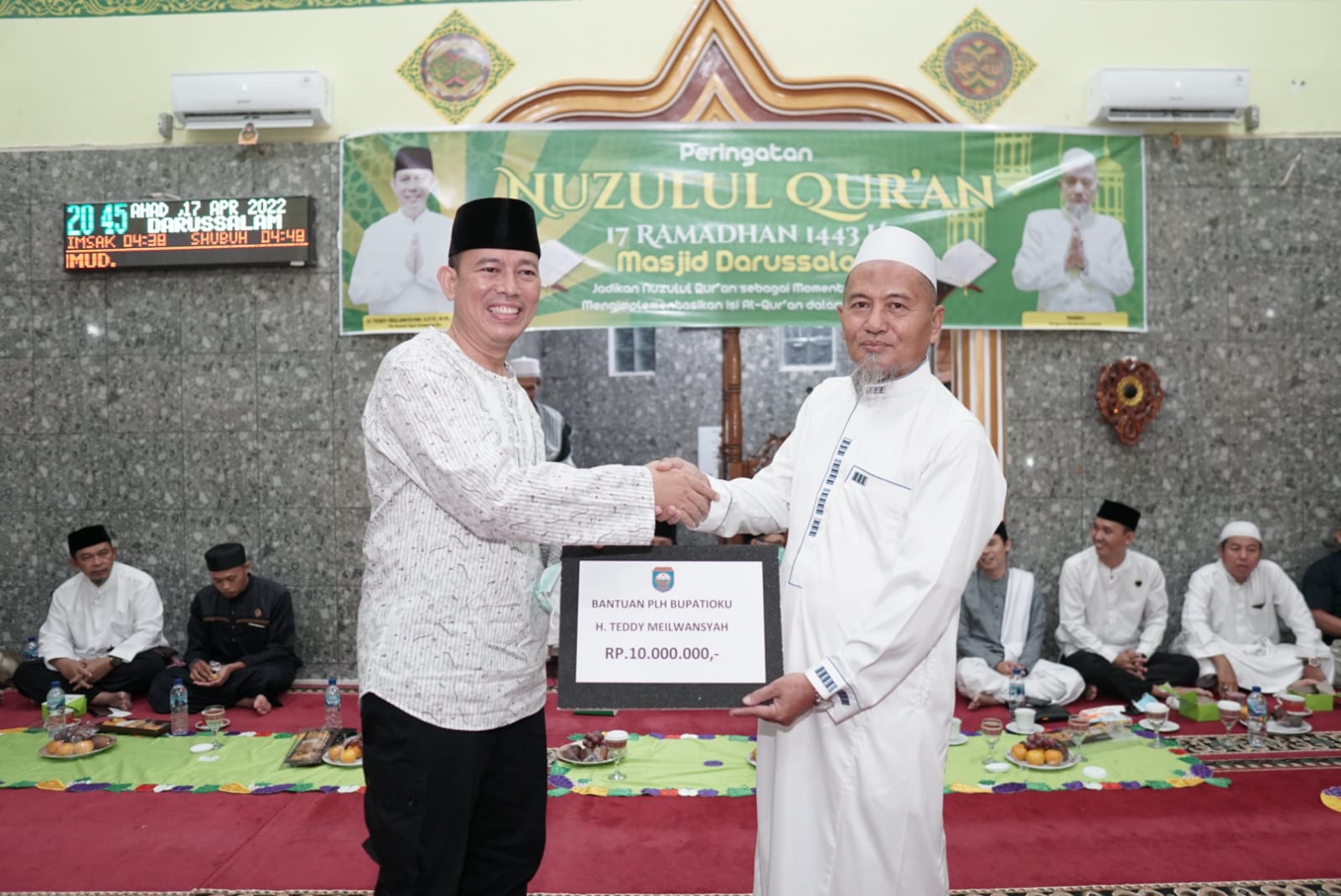 Plh Bupati OKU Hadiri Peringatan Nuzulul Quran