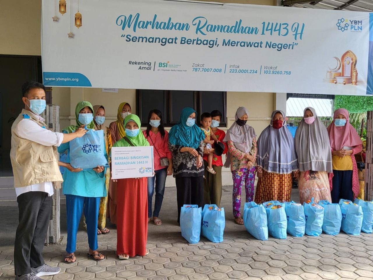 YBM PLN ULTG Baturaja, Berbagi di Bulan Ramadan