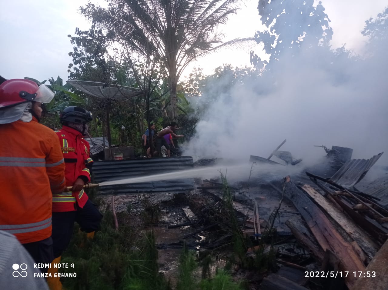 Kebakaran di Sukajadi, Kerugian Sekitar Rp50 Juta