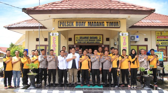 Kapolres OKU Timur Tinjau Pemeriksaan Kesehatan Personel di Lima Polsek 