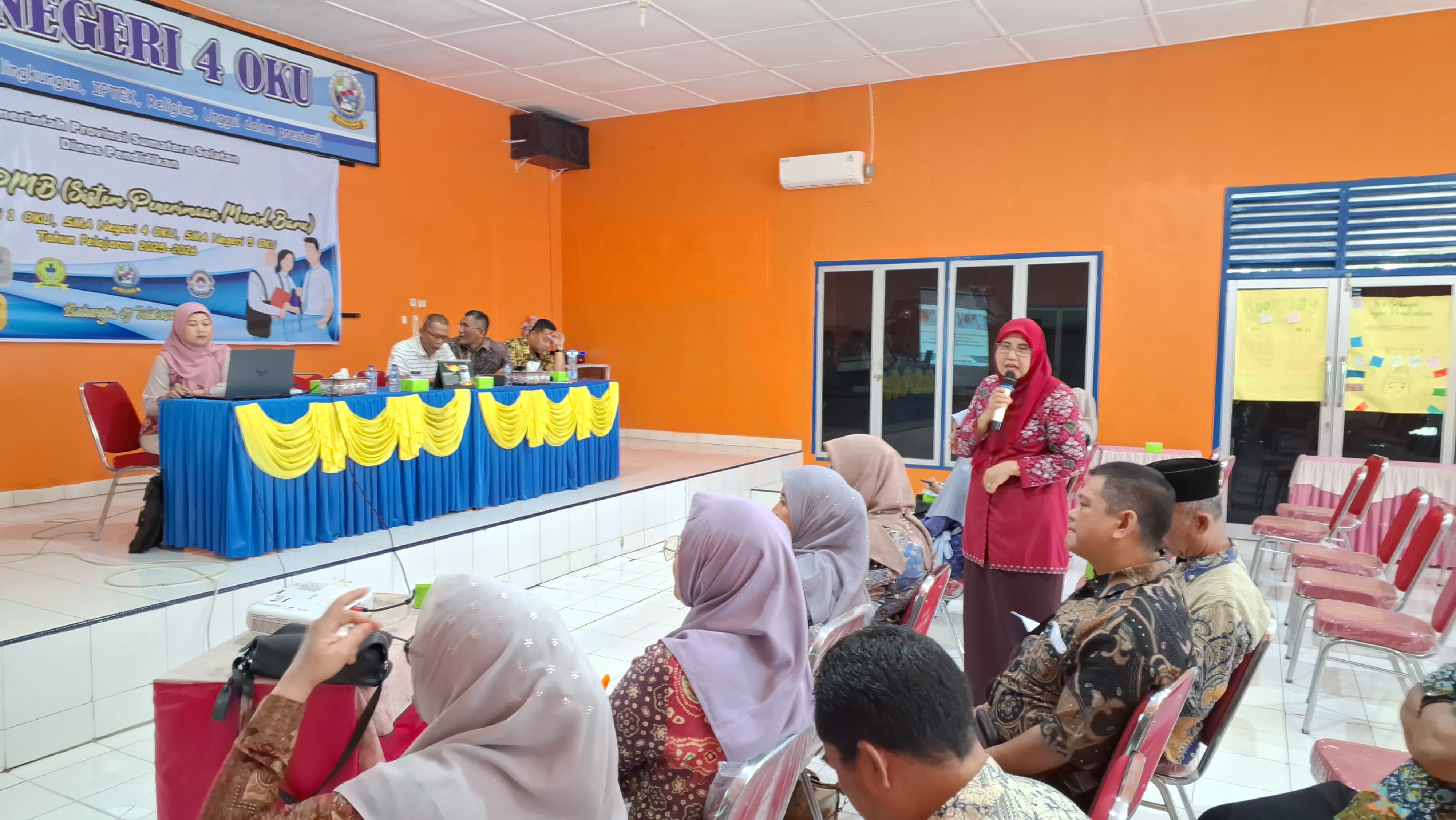 Empat SMA Favorit di OKU Sosialisasikan PPDB, Kuota Sudah Ditentukan