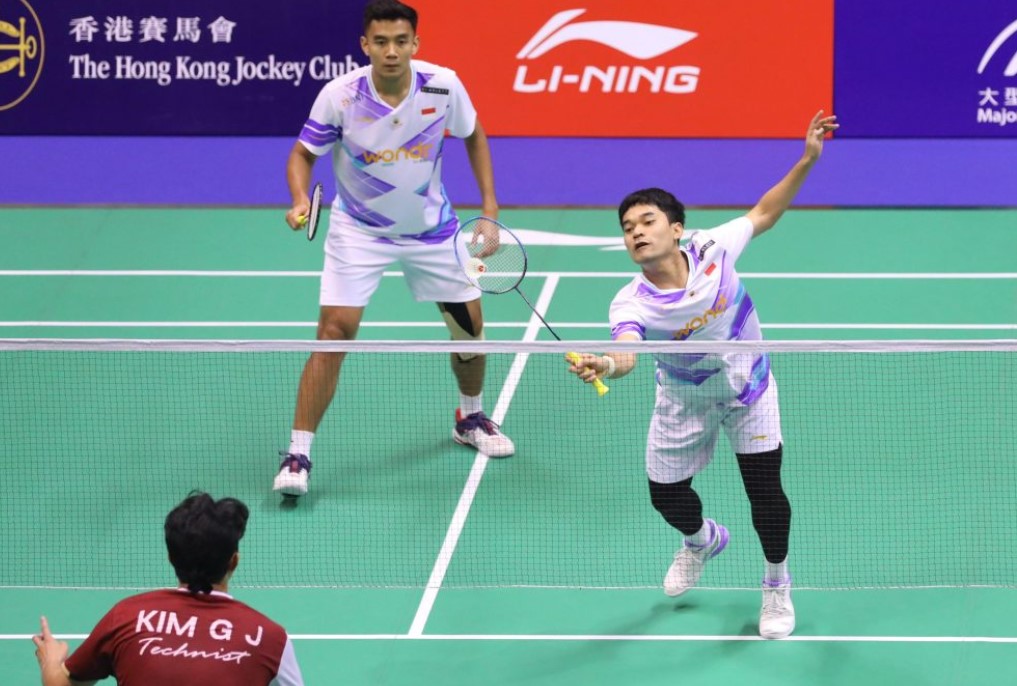 Dua Ganda Putra Indonesia Bakal Saling Bunuh di Semifinal Hong Kong Open 2024