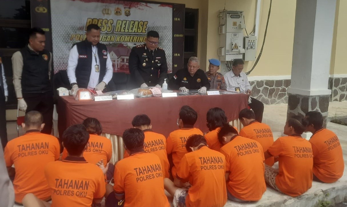 Bongkar 11 kasus narkoba di OKU selama satu bulan