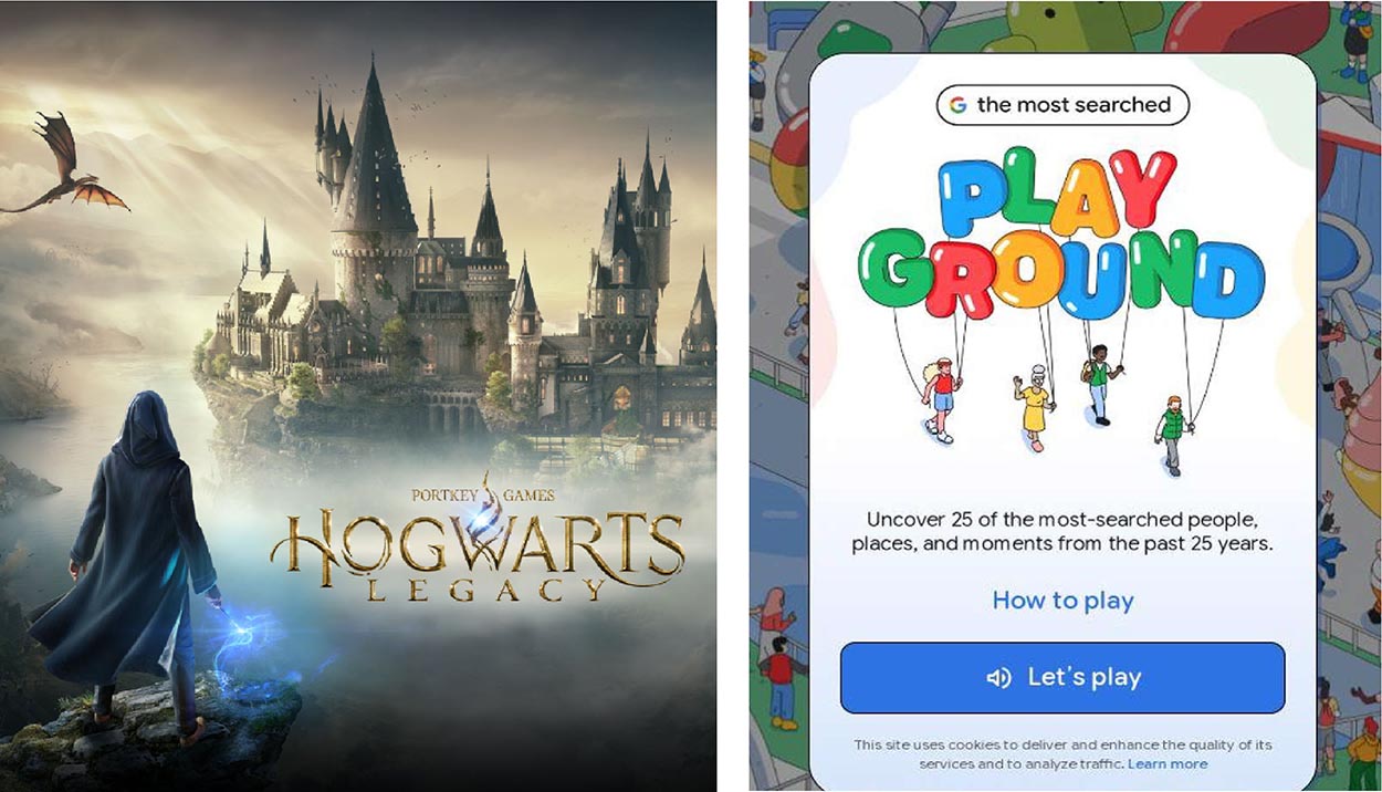 Terbaru ! 10 game paling Laris, Hogwarts Legacy paling dicari di Google pada tahun 2023