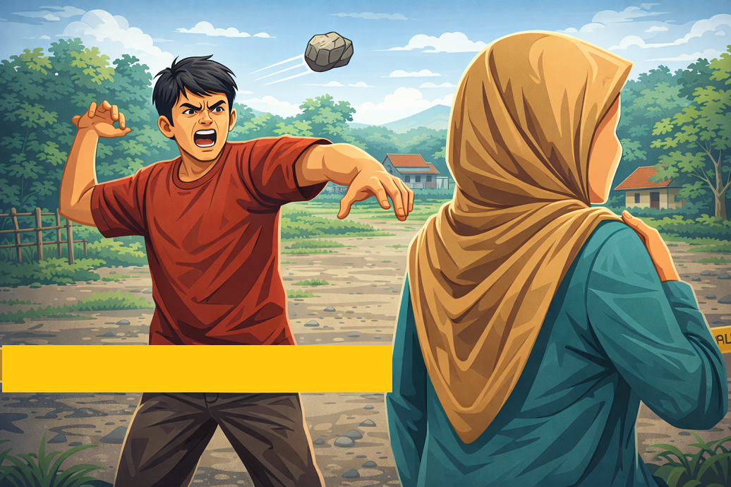 Polres OKU Tangkap Pria Diduga Hilangkan Nyawa IRT dengan Lemparan Batu, Nih orangnya