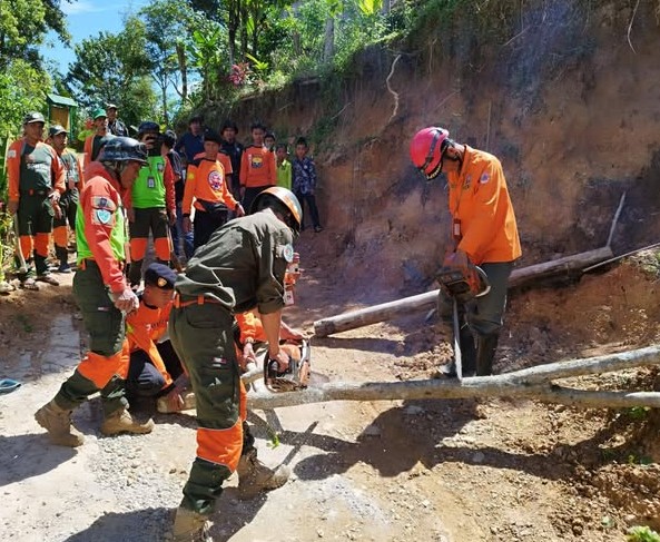 Cegah Risiko Bencana, BPBD OKU Selatan Gelar Pelatihan dan Simulasi